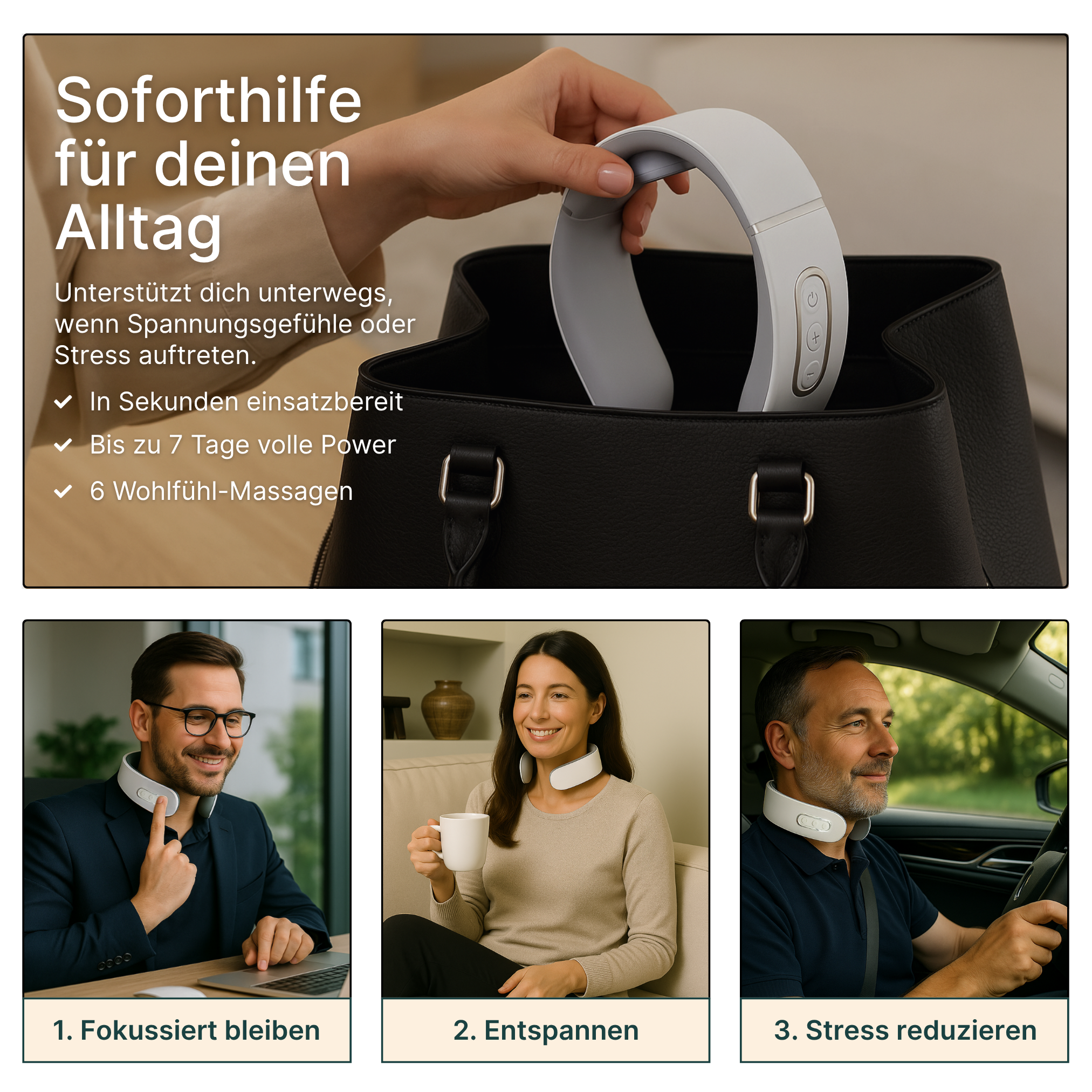 NeckFree™ PRO – Professional Relief at Home