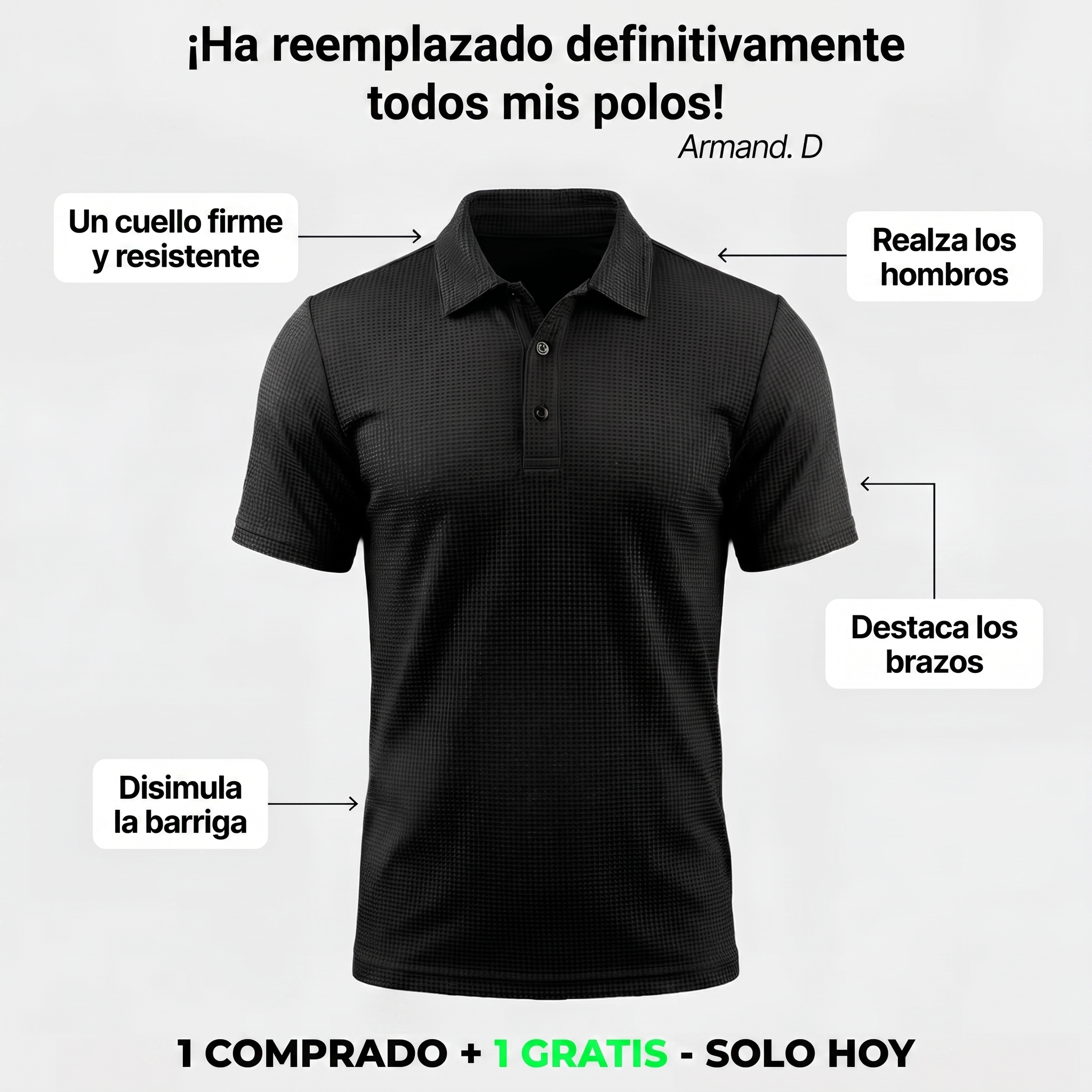 Evolya™ - Polo ultracómodo