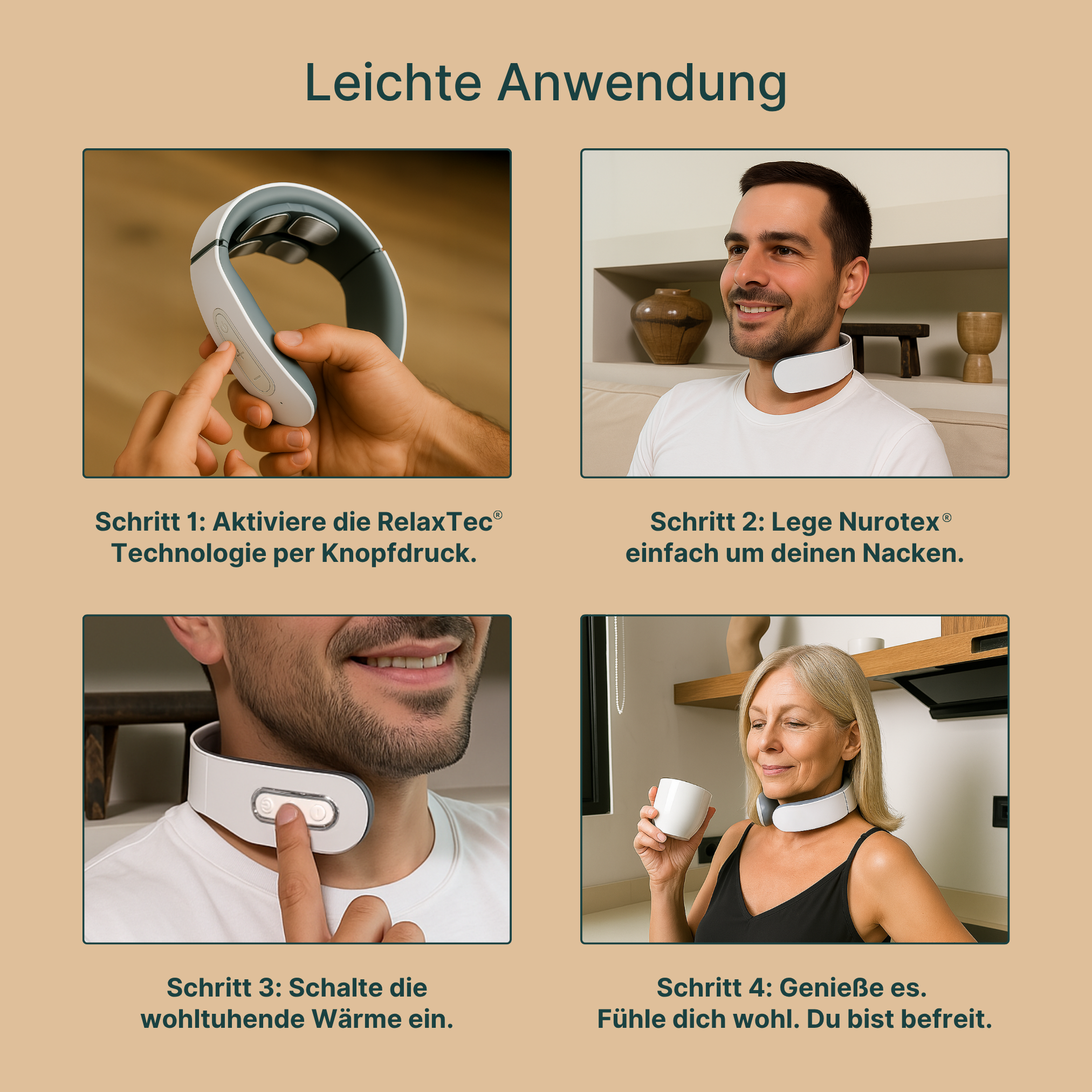 NeckFree™ PRO – Professional Relief at Home