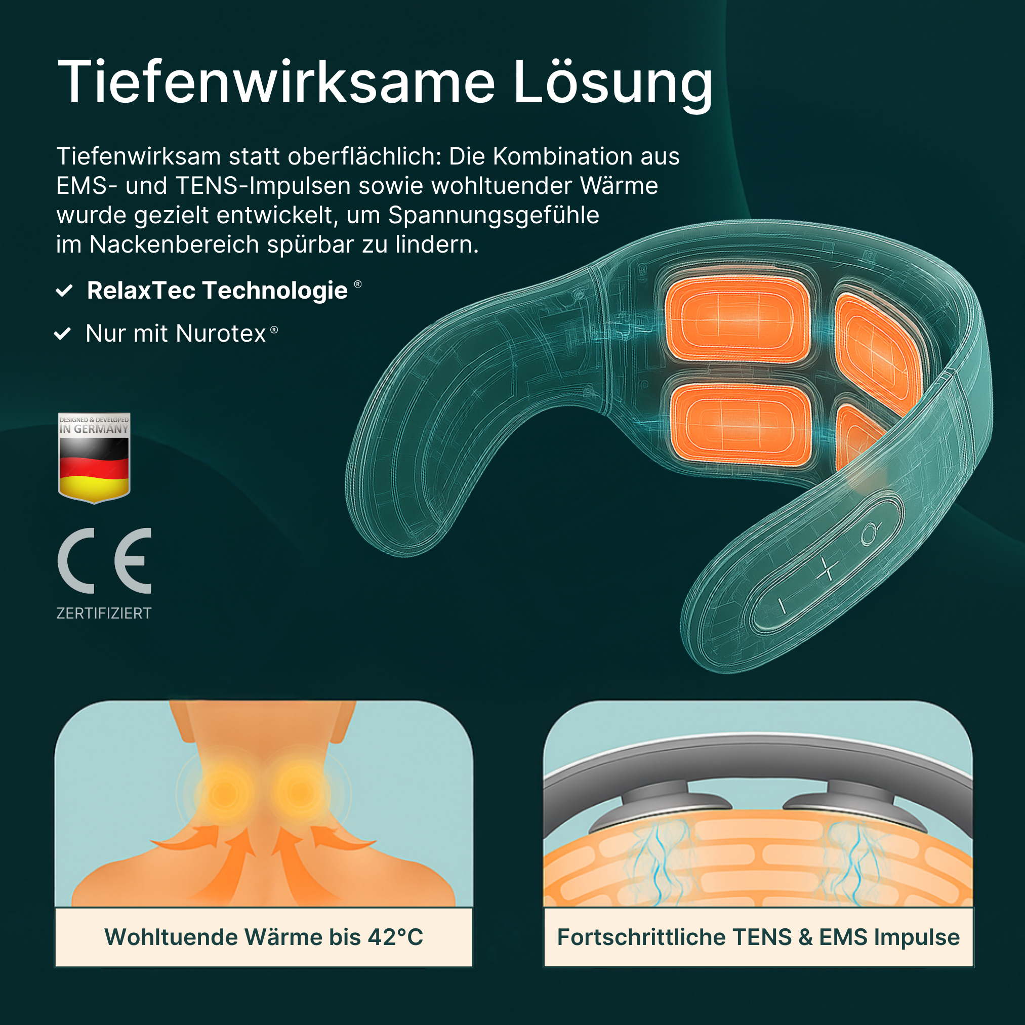 NeckFree™ PRO – Professional Relief at Home