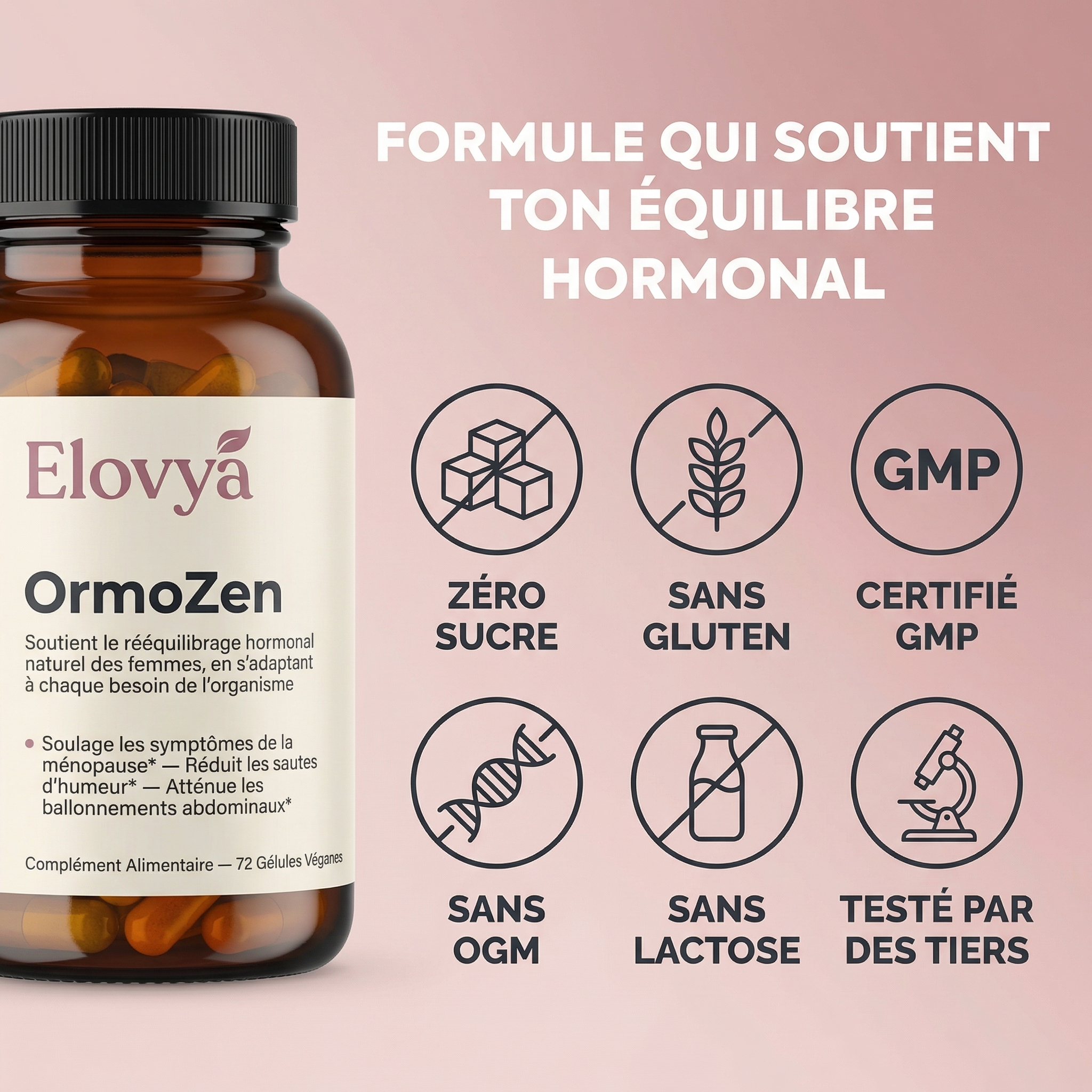 Evolya™ | La solution complète pour rééquilibrer la ménopause en 14 jours