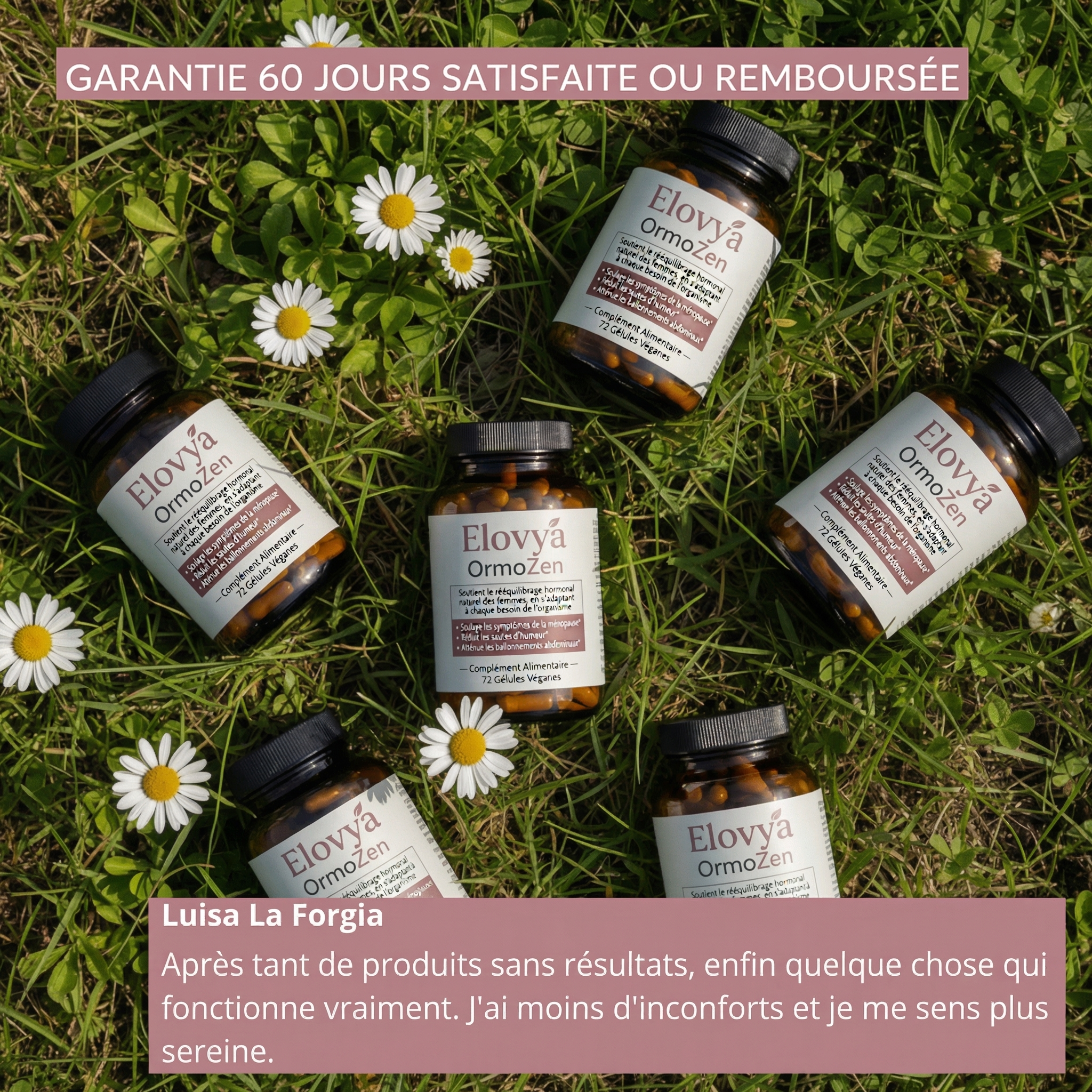 Evolya™ | La solution complète pour rééquilibrer la ménopause en 14 jours