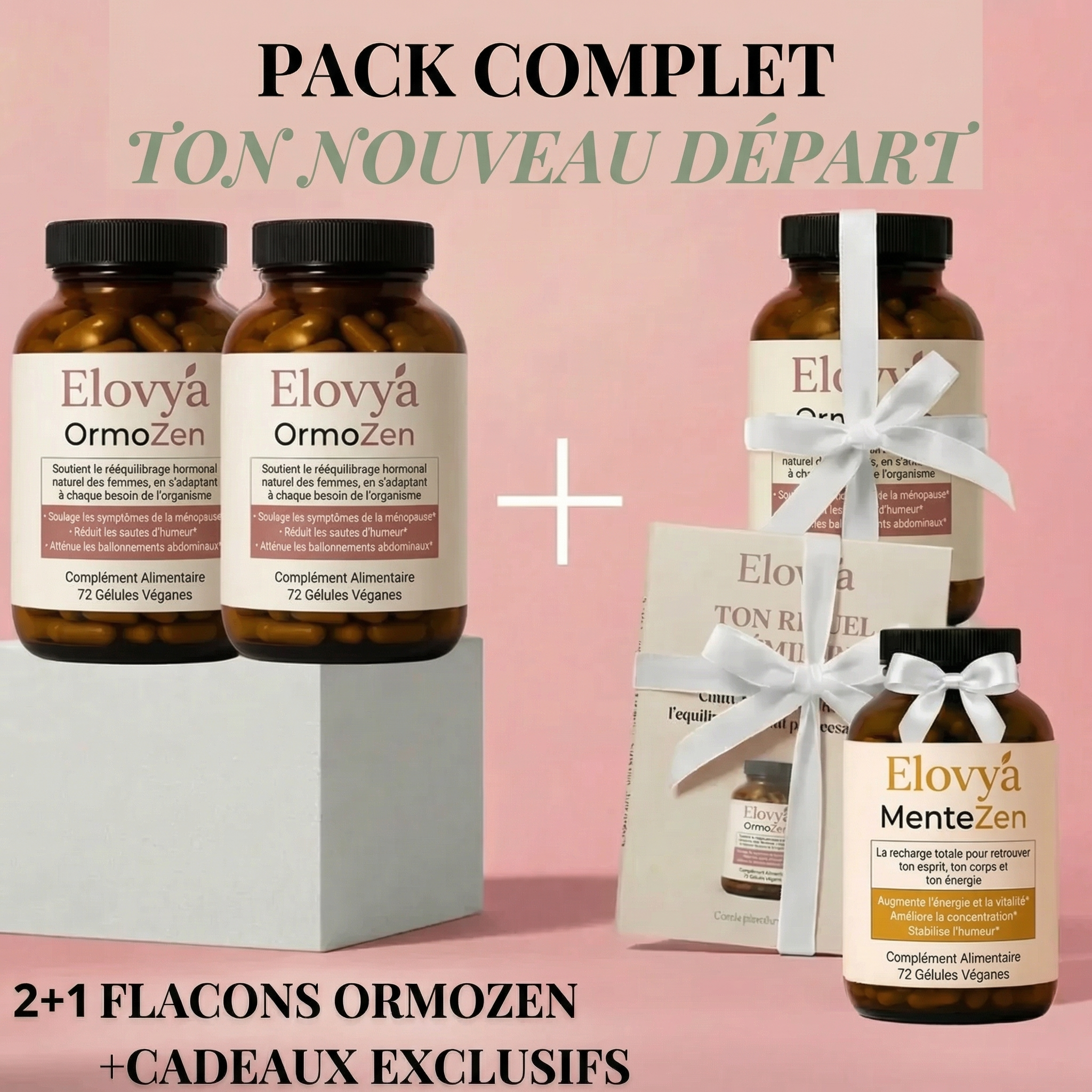 Evolya™ | La solution complète pour rééquilibrer la ménopause en 14 jours