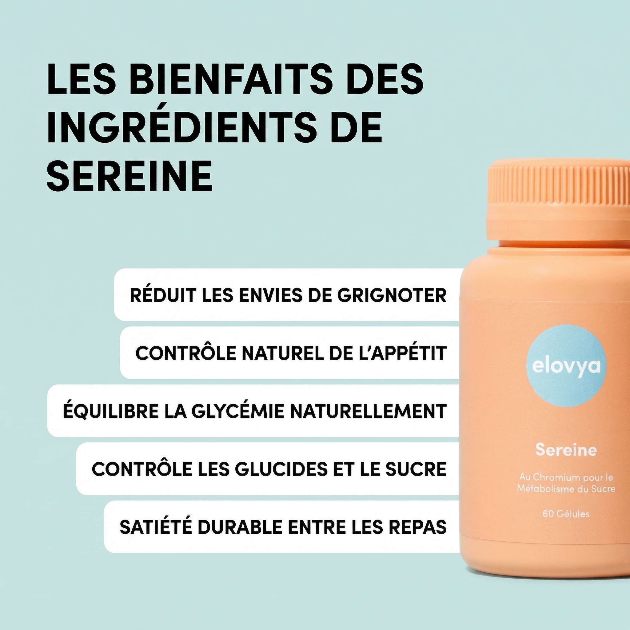 Sereine - Légère, Belle. Enfin toi.