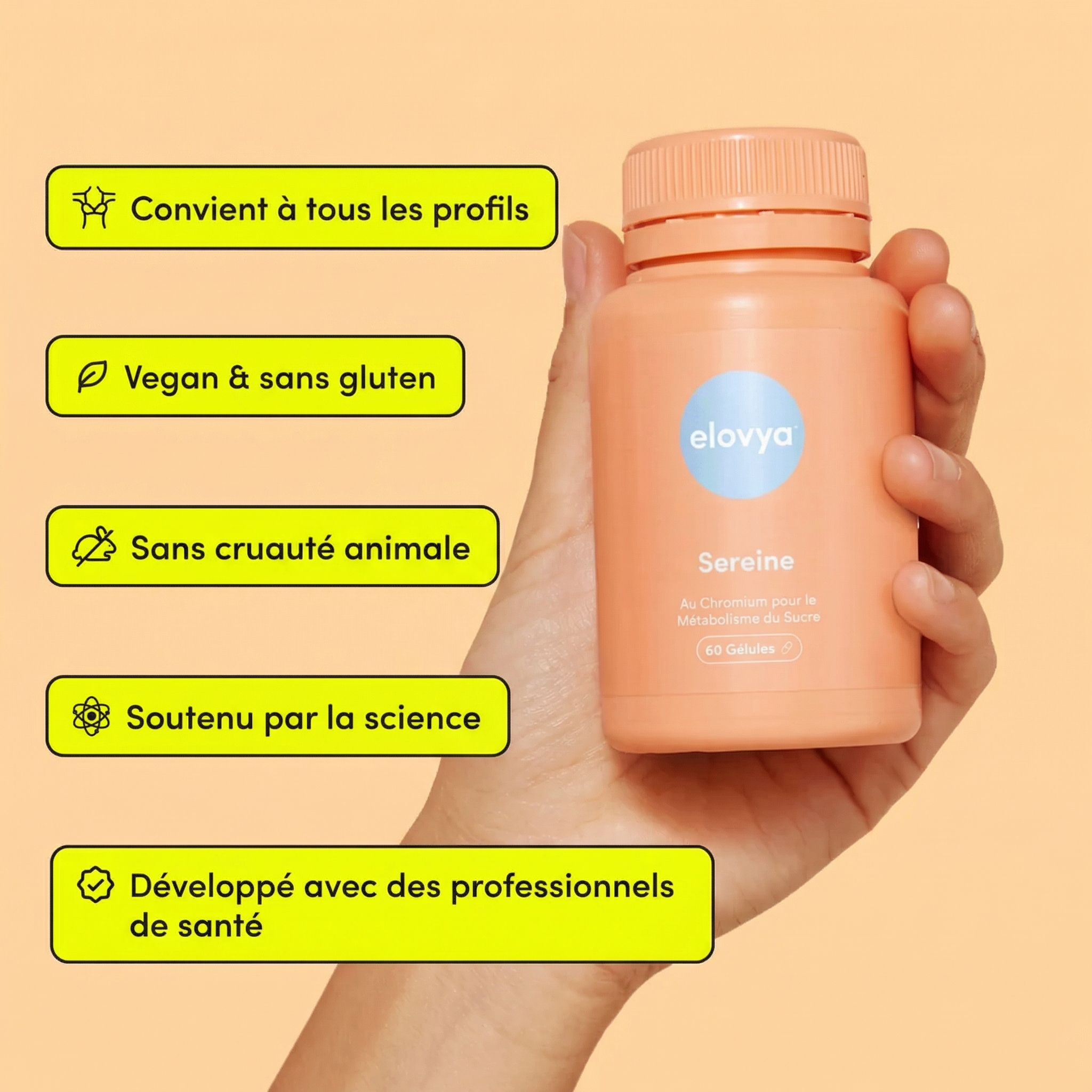 Sereine - Légère, Belle. Enfin toi.