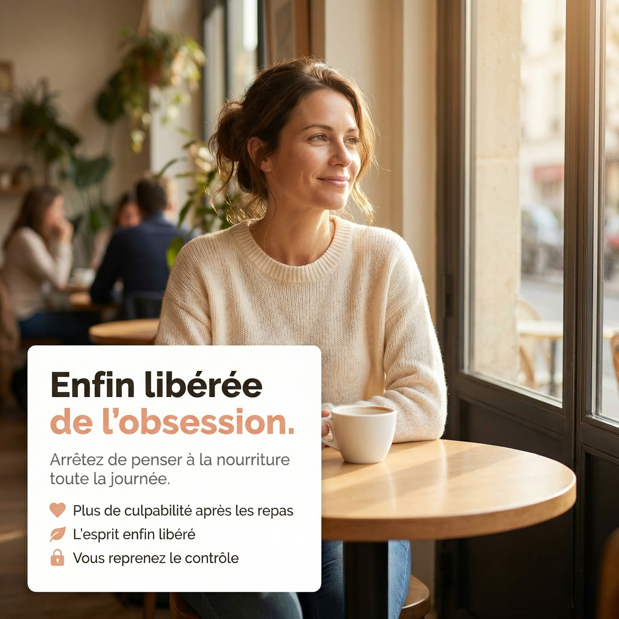 Sereine - Légère, Belle. Enfin toi.