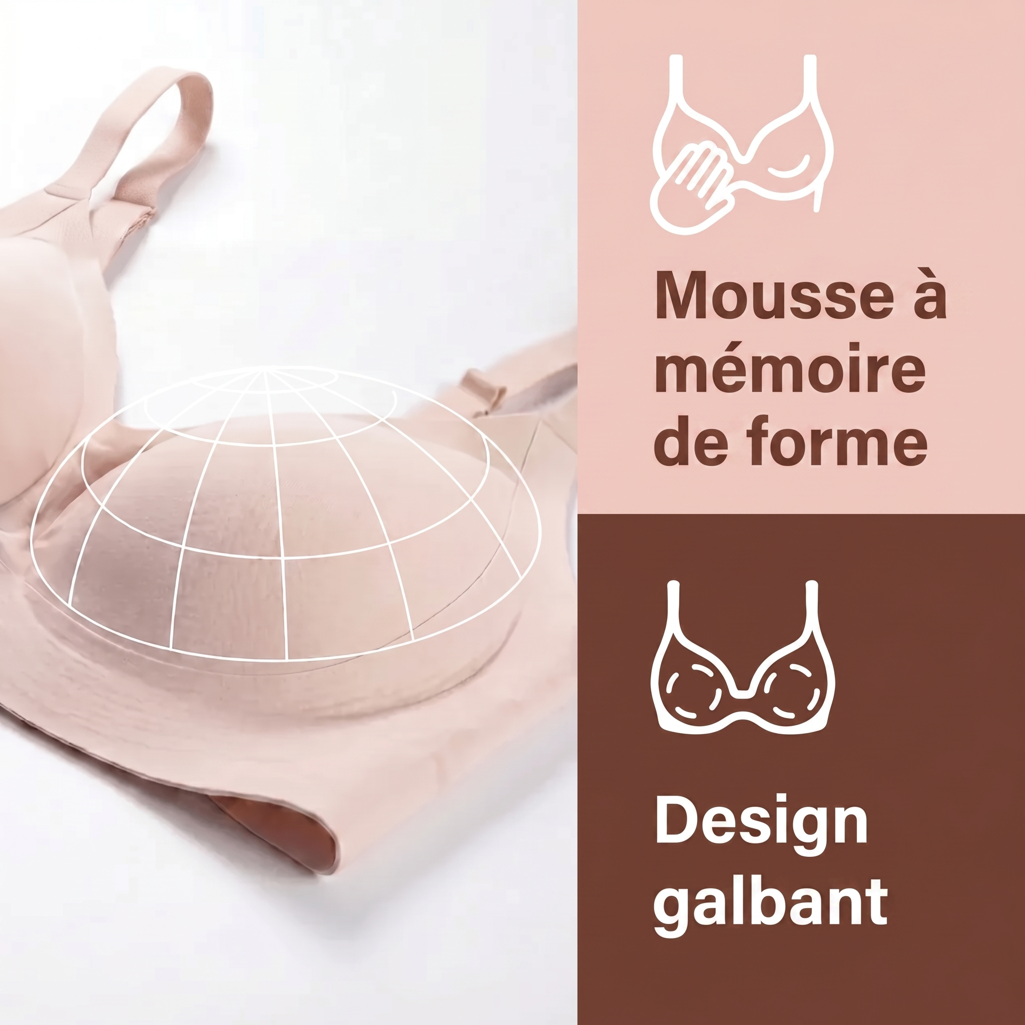 Le Soutien-Gorge Lift+ 3D Evolya™
