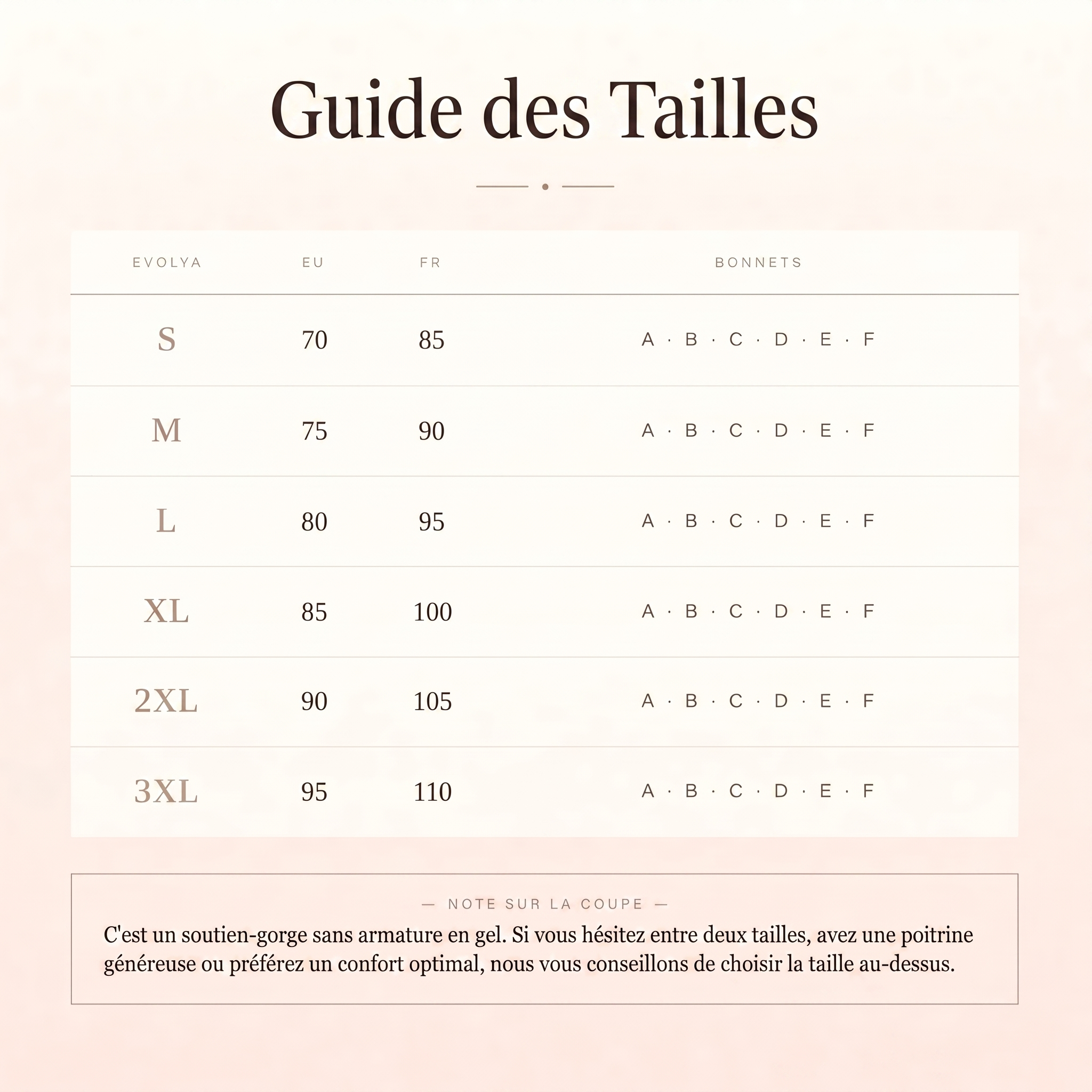 Le Soutien-Gorge Lift+ 3D Evolya™